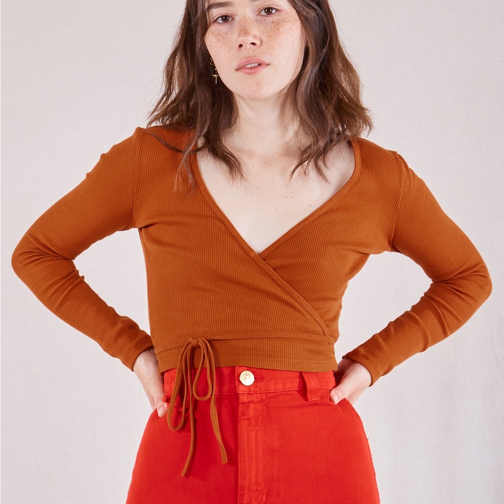 Big Bud Press Wrap Top